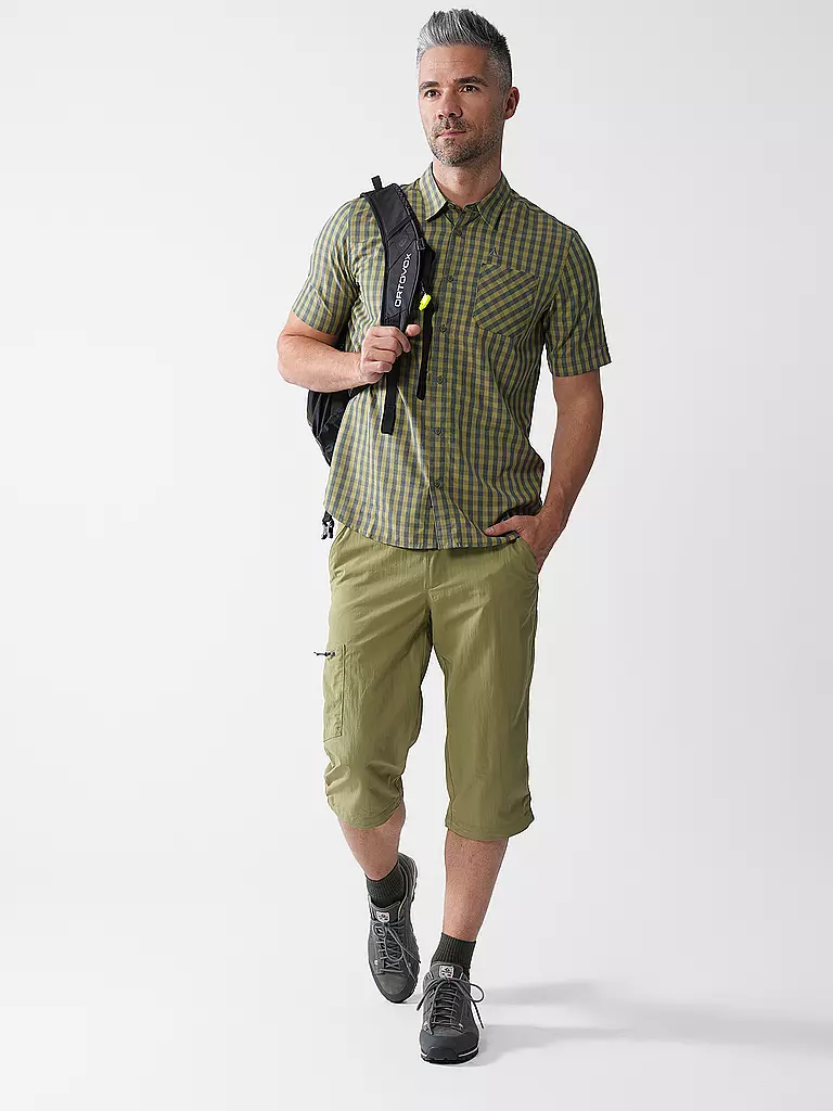 SCHÖFFEL | Herren Hemd Circ Style Dalfoss | olive