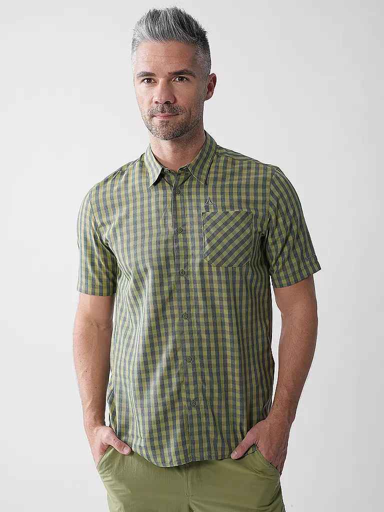 SCHÖFFEL | Herren Hemd Circ Style Dalfoss | olive