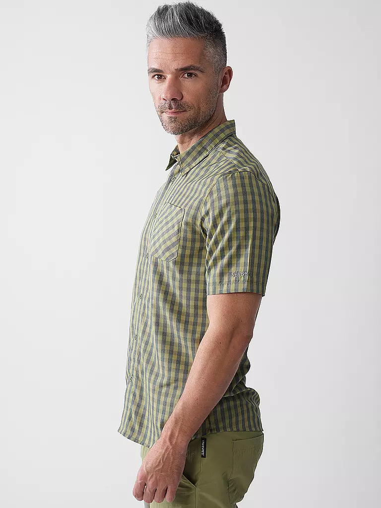 SCHÖFFEL | Herren Hemd Circ Style Dalfoss | olive