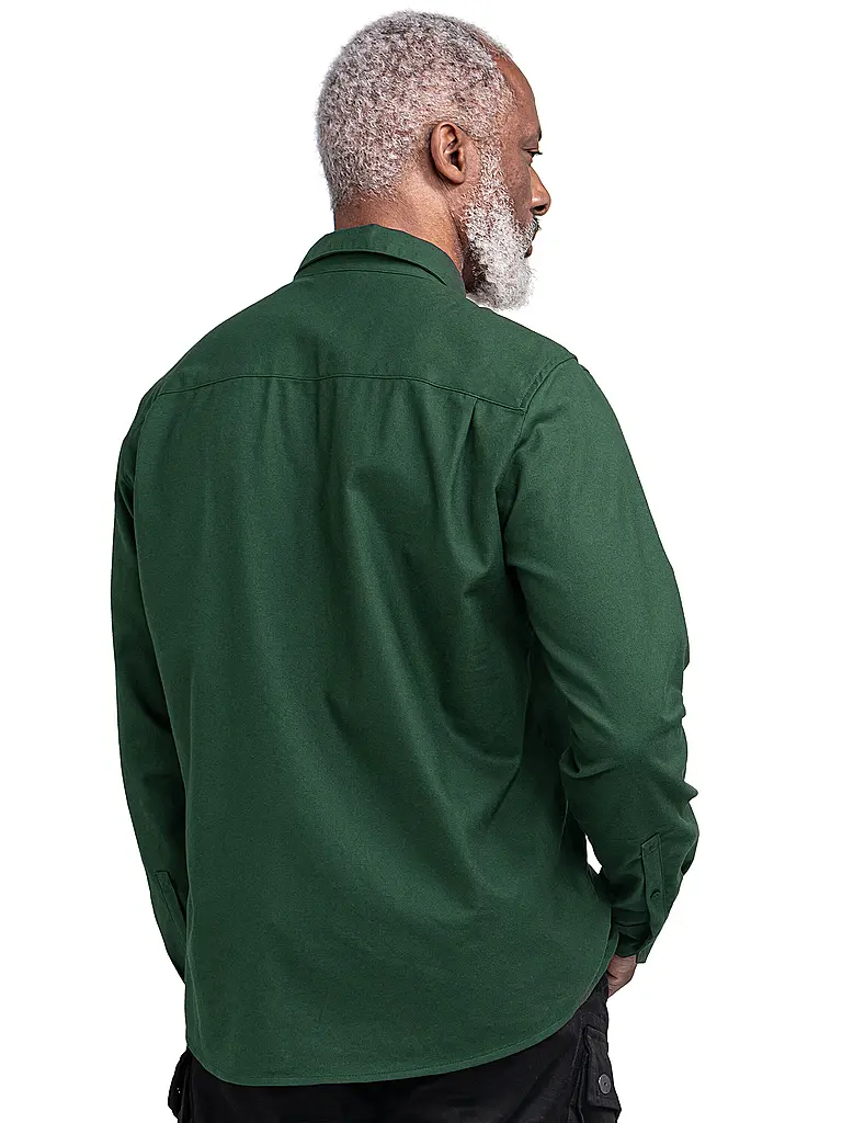 SCHÖFFEL | Herren Hemd Style Kleion | dunkelgrün