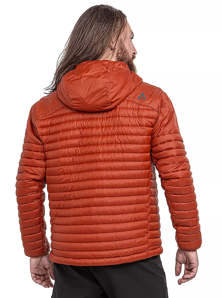 SCHÖFFEL | Herren Isojacke Cascata Down Hoodie | rot