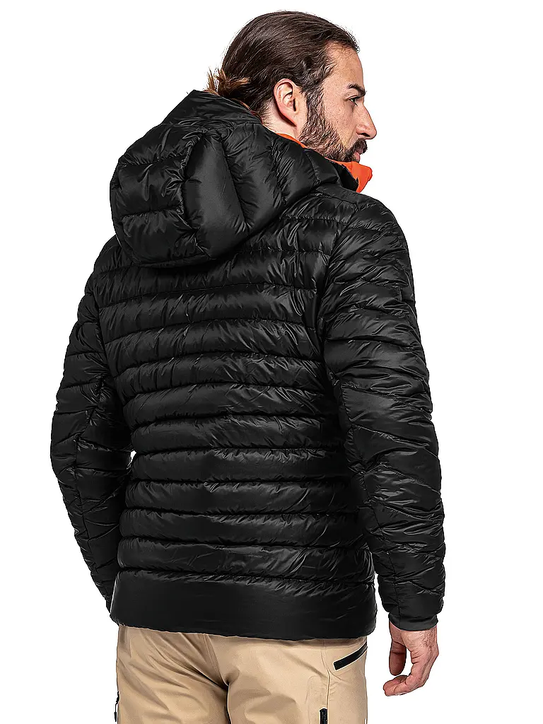 SCHÖFFEL | Herren Isojacke Silvretta Down Hoodie | schwarz