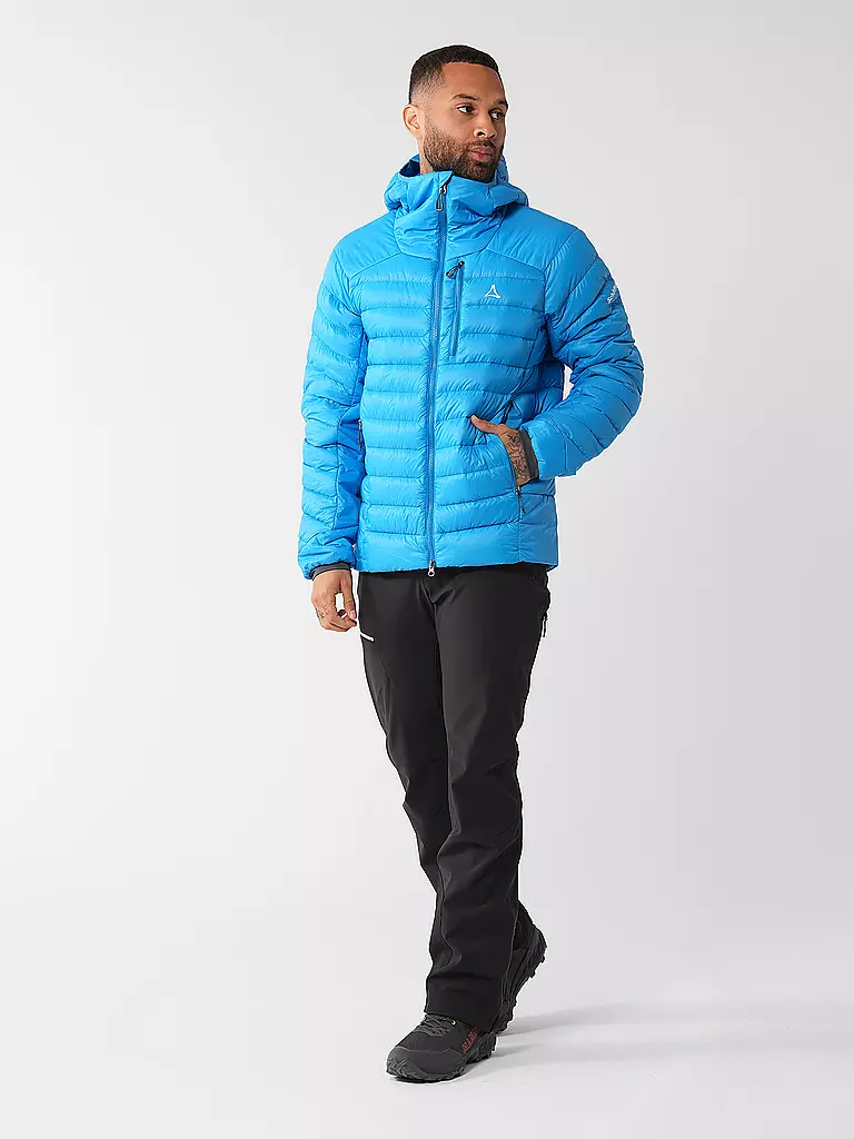 SCHÖFFEL | Herren Isojacke Tschierval Hoodie | blau