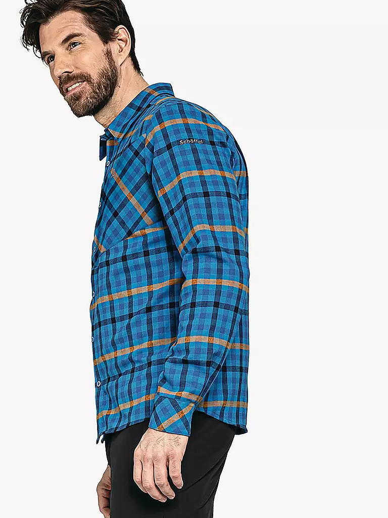 SCHÖFFEL | Herren Outdoorhemd Almkogel M | blau