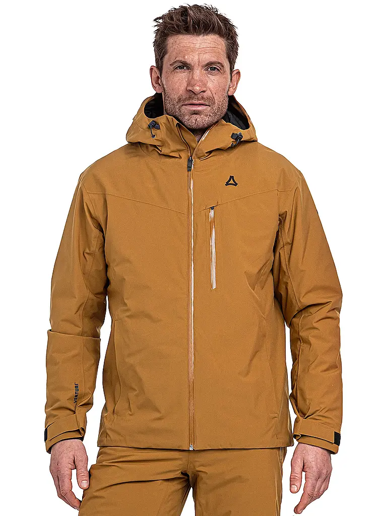 SCHÖFFEL | Herren Skijacke Style Nollen | Senf