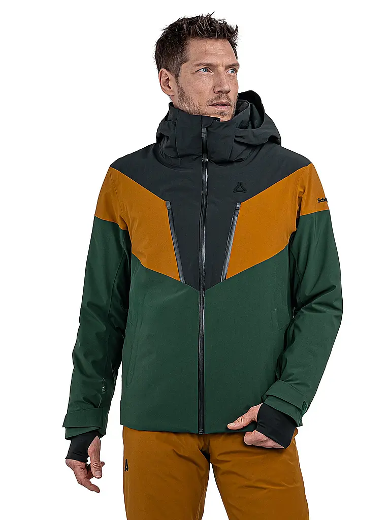 SCHÖFFEL | Herren Skijacke Style Safuna | Dunkelgrün