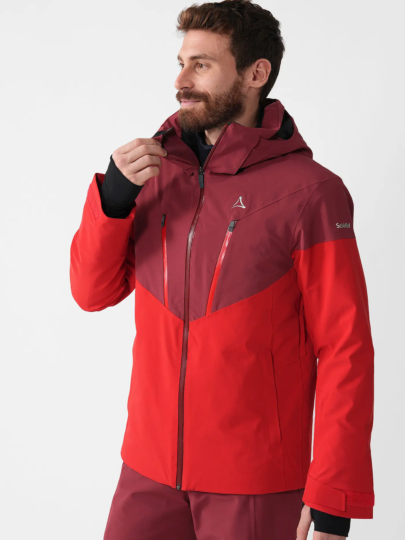 SCHÖFFEL | Herren Skijacke Style Safuna | rot