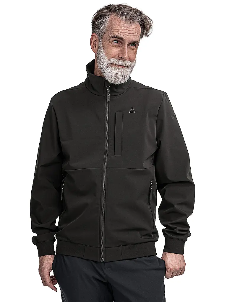 SCHÖFFEL | Herren Softshelljacke Style Suavio | schwarz