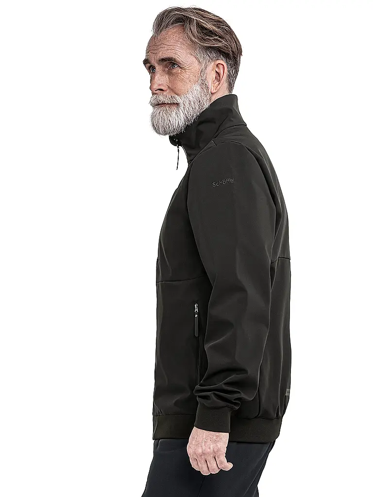 SCHÖFFEL | Herren Softshelljacke Style Suavio | schwarz