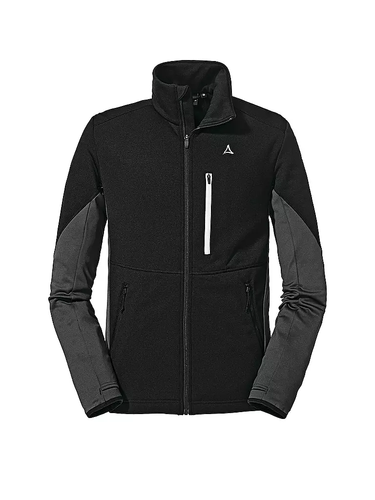 SCHÖFFEL | Herren Touren Fleecejacke Lodron M | schwarz