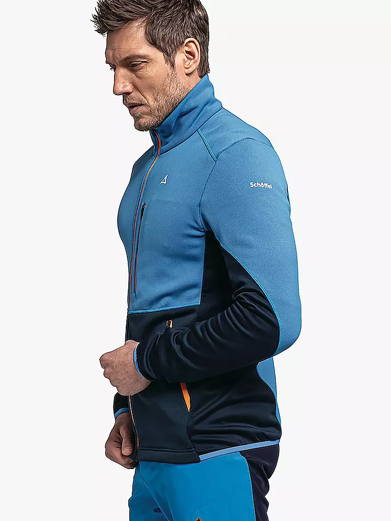 SCHÖFFEL | Herren Touren Fleecejacke Lodron M | blau