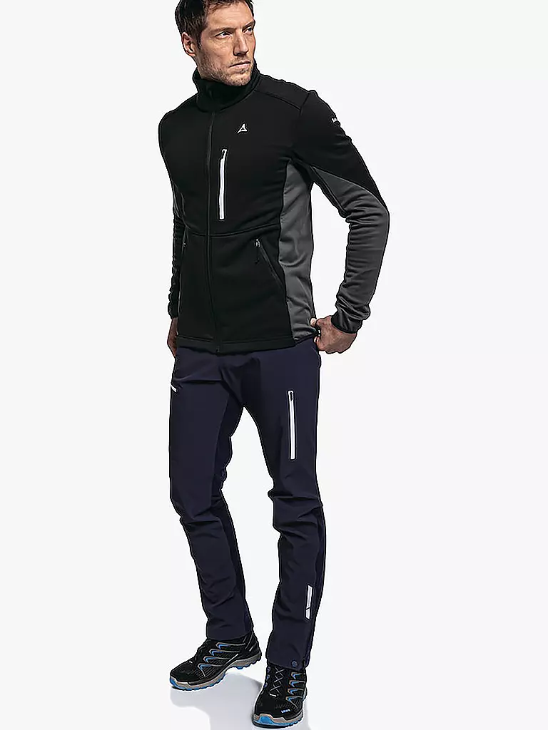 SCHÖFFEL | Herren Touren Fleecejacke Lodron M | schwarz