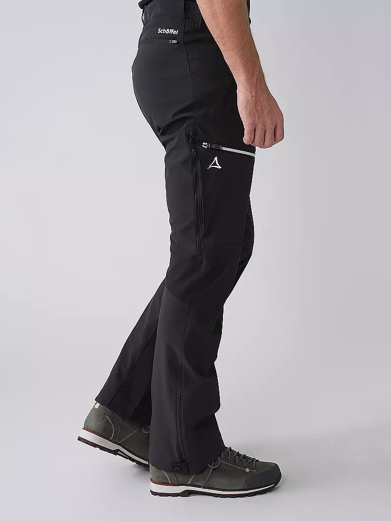 SCHÖFFEL | Herren Touren Softshellhose Matrei M | schwarz