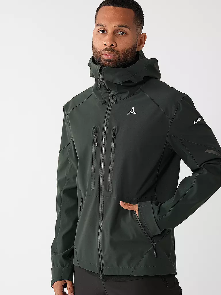 SCHÖFFEL | Herren Touren Softshelljacke Matrei M | dunkelgrün