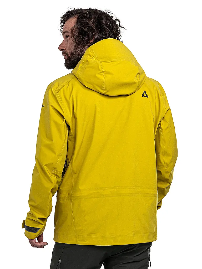 SCHÖFFEL | Herren Tourenjacke Miagle 3L Hoodie | gold