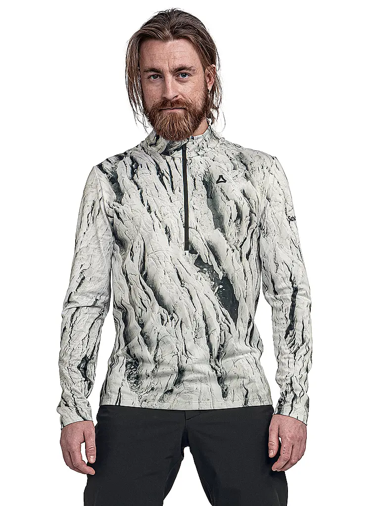 SCHÖFFEL | Herren Unterzieh Zipshirt Schöffel x Tom Hegen | weiss
