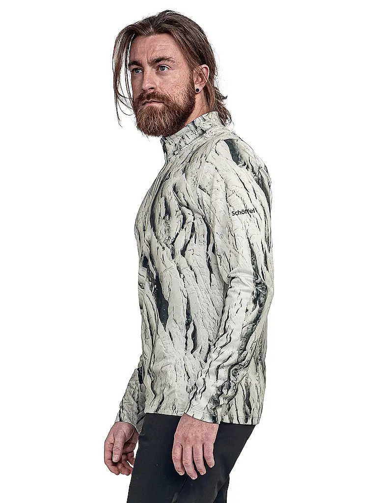 SCHÖFFEL | Herren Unterzieh Zipshirt Schöffel x Tom Hegen | weiss