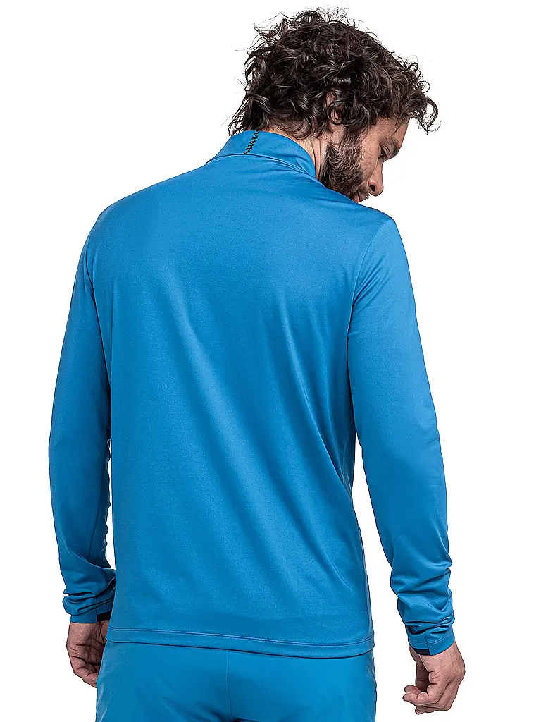 SCHÖFFEL | Herren Unterzieh Zipshirt Style Pine | blau