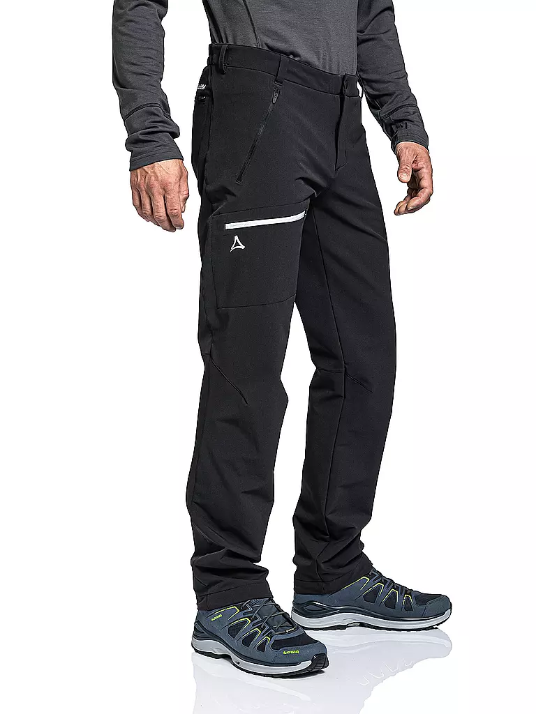 SCHÖFFEL | Herren Wanderhose Folkstone Warm M | schwarz