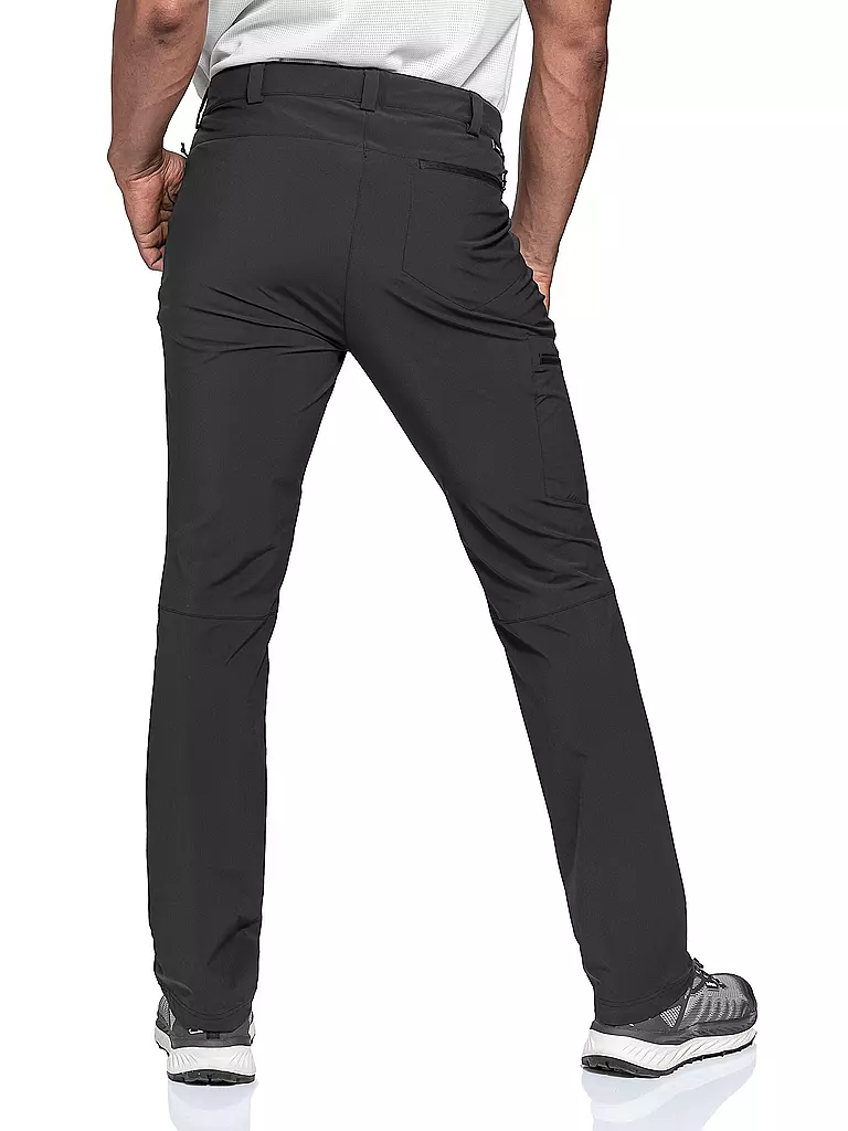 SCHÖFFEL | Herren Wanderhose Folkstone | schwarz