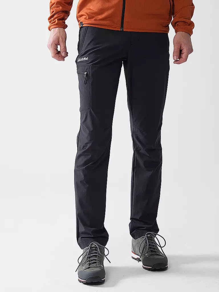 SCHÖFFEL | Herren Wanderhose Folkstone | schwarz