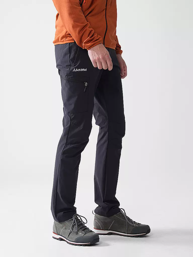 SCHÖFFEL | Herren Wanderhose Folkstone | schwarz