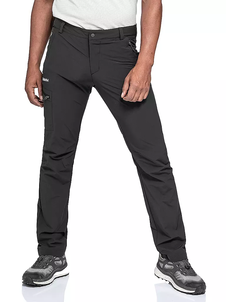 SCHÖFFEL | Herren Wanderhose Folkstone | schwarz