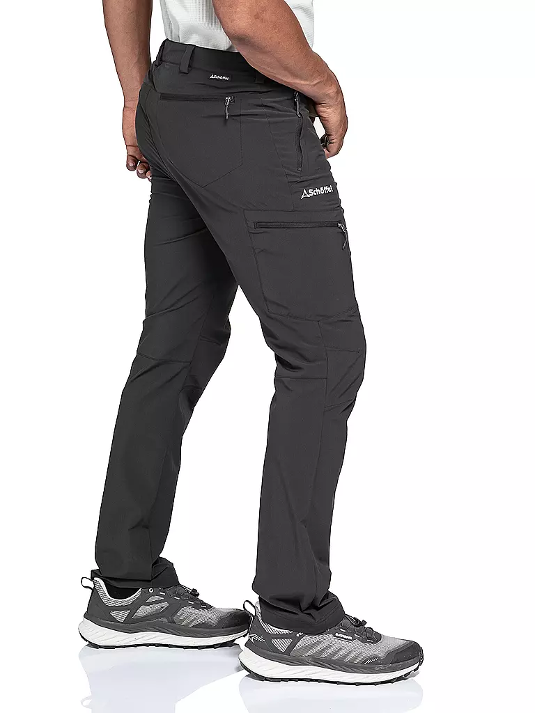 SCHÖFFEL | Herren Wanderhose Folkstone | schwarz