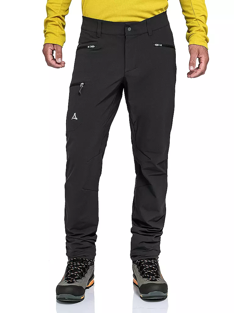 SCHÖFFEL | Herren Wanderhose Style Blaueis | schwarz