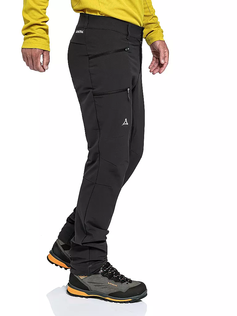 SCHÖFFEL | Herren Wanderhose Style Blaueis | schwarz