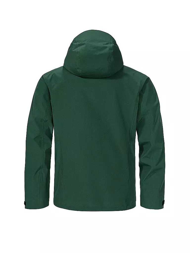SCHÖFFEL | Herren Wanderjacke Cascata 3L Hoodie | dunkelgrün