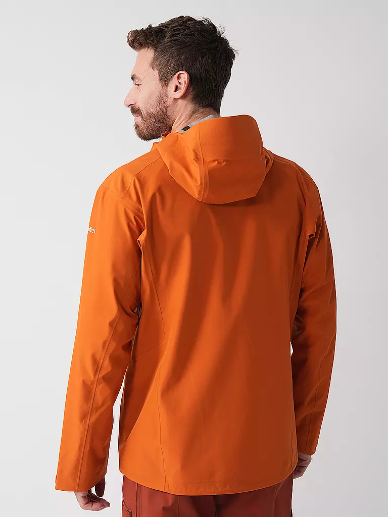 SCHÖFFEL | Herren Wanderjacke Cascata 3L Hoodie | dunkelblau