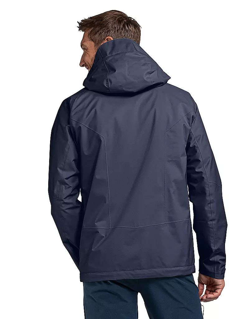 SCHÖFFEL | Herren Wanderjacke Easy XT 2L Pack-Away Hoodie M | dunkelblau