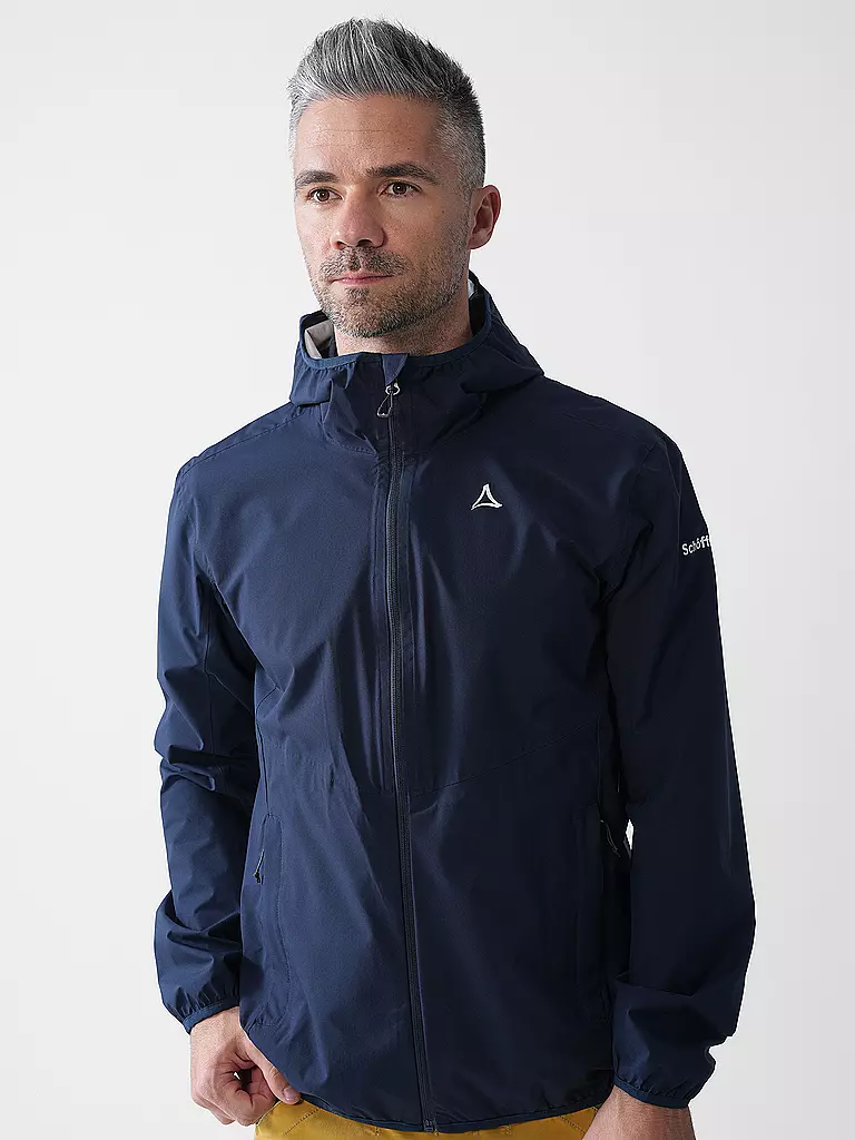 SCHÖFFEL | Herren Wanderjacke Migandi Venturi 2.5L Hoodie | dunkelblau