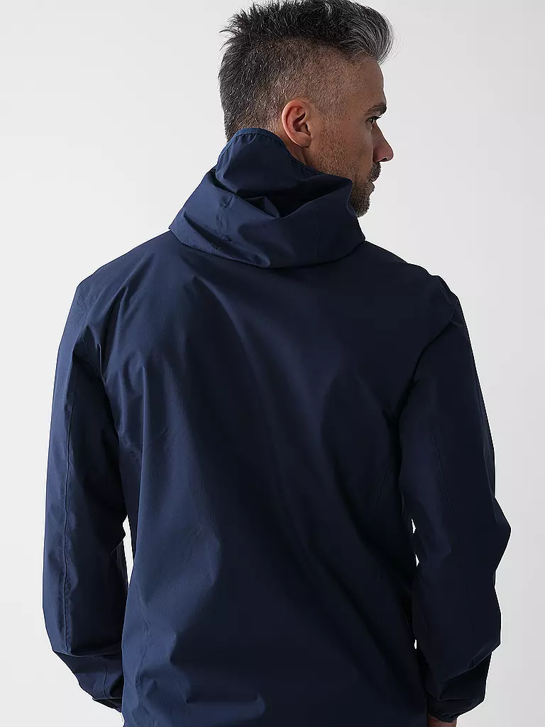 SCHÖFFEL | Herren Wanderjacke Migandi Venturi 2.5L Hoodie | dunkelblau