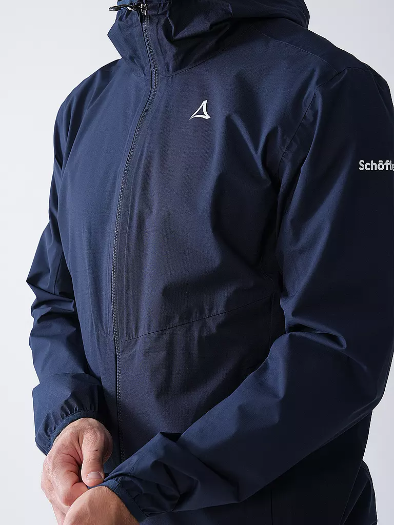 SCHÖFFEL | Herren Wanderjacke Migandi Venturi 2.5L Hoodie | dunkelblau