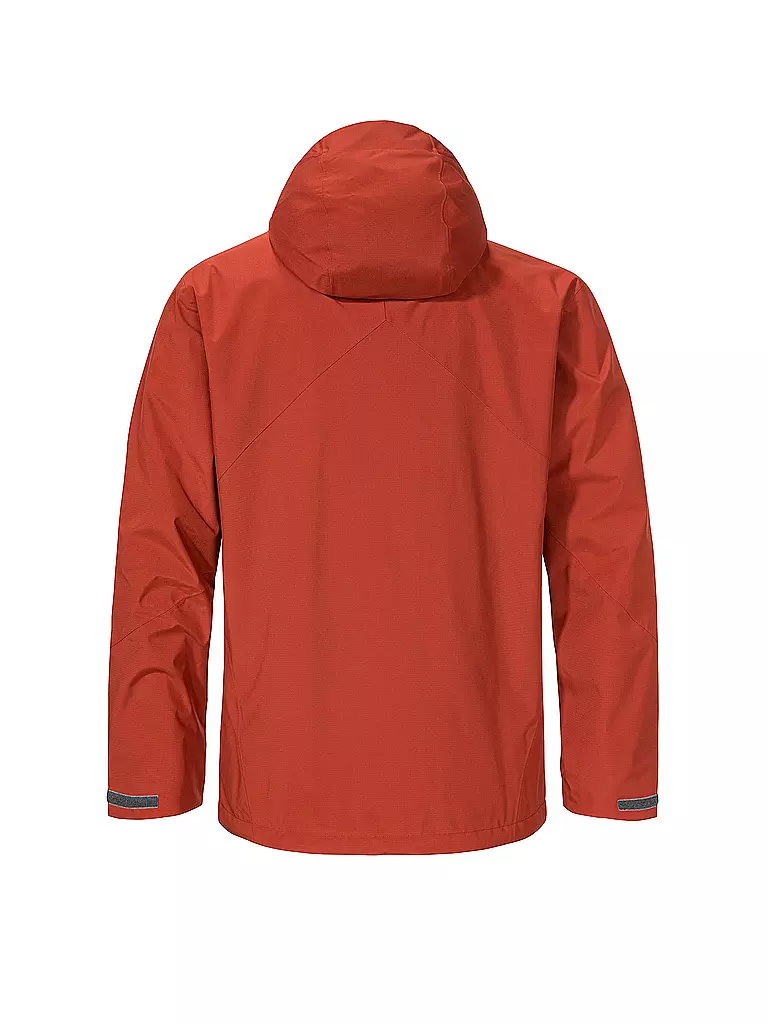 SCHÖFFEL | Herren Wanderjacke Yew 2L ZipIn Hoodie | rot