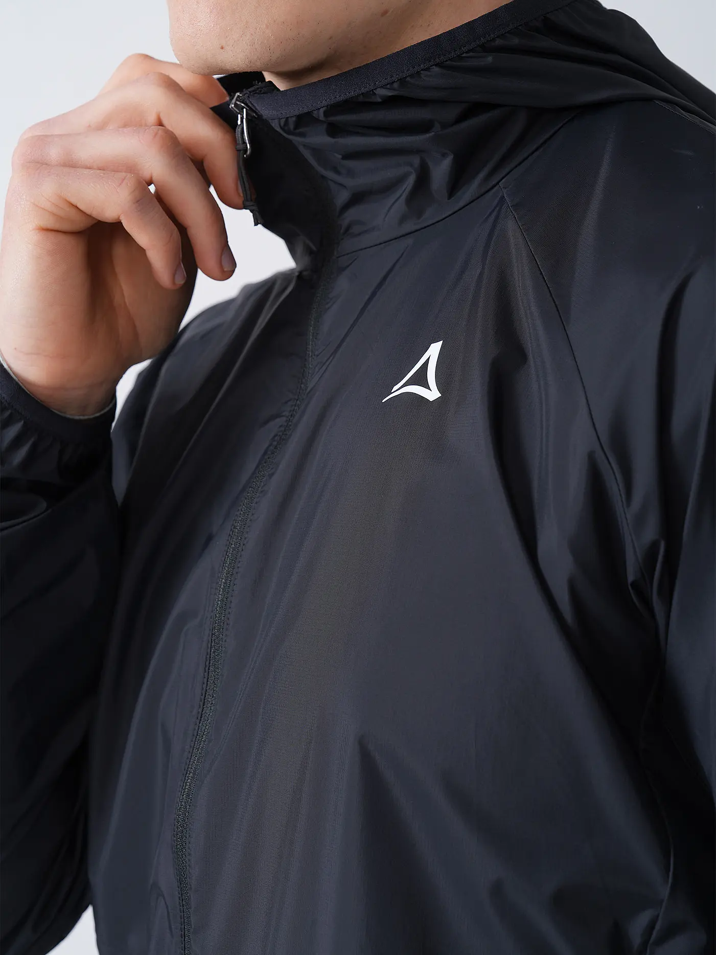 SCHÖFFEL | Herren WIndbreaker Wutach Hoodie | schwarz