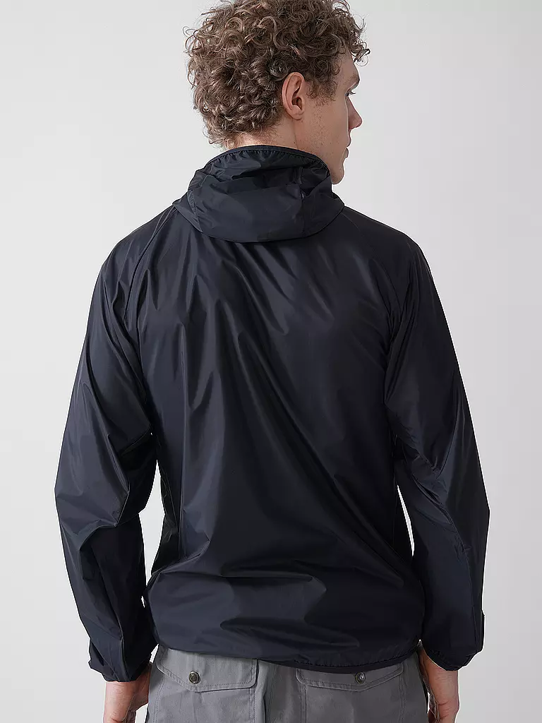 SCHÖFFEL | Herren WIndbreaker Wutach Hoodie | schwarz