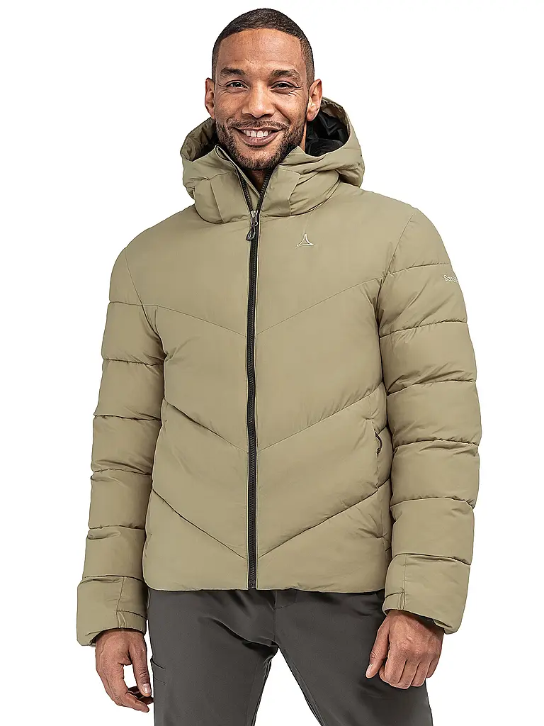 SCHÖFFEL | Herren Winterjacke Style Lodos Hoodie isoliert | camel