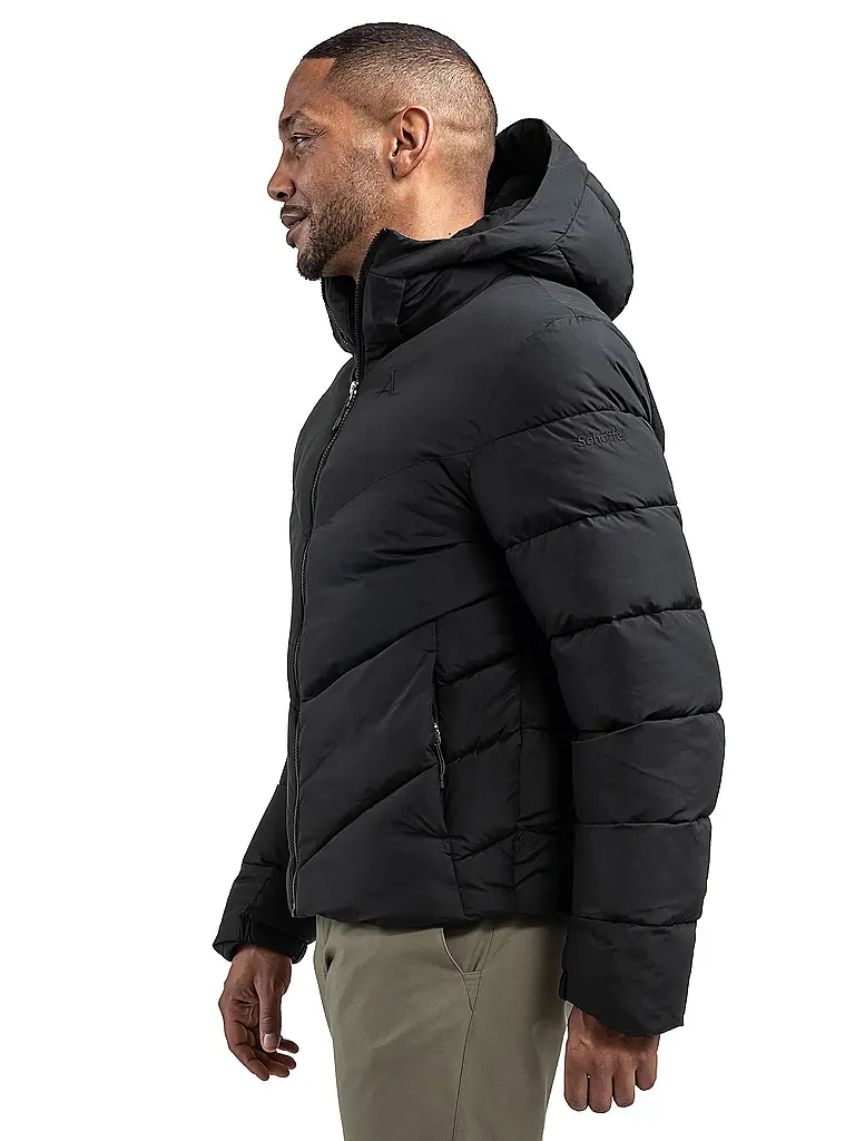 SCHÖFFEL | Herren Winterjacke Style Lodos Hoodie isoliert | schwarz