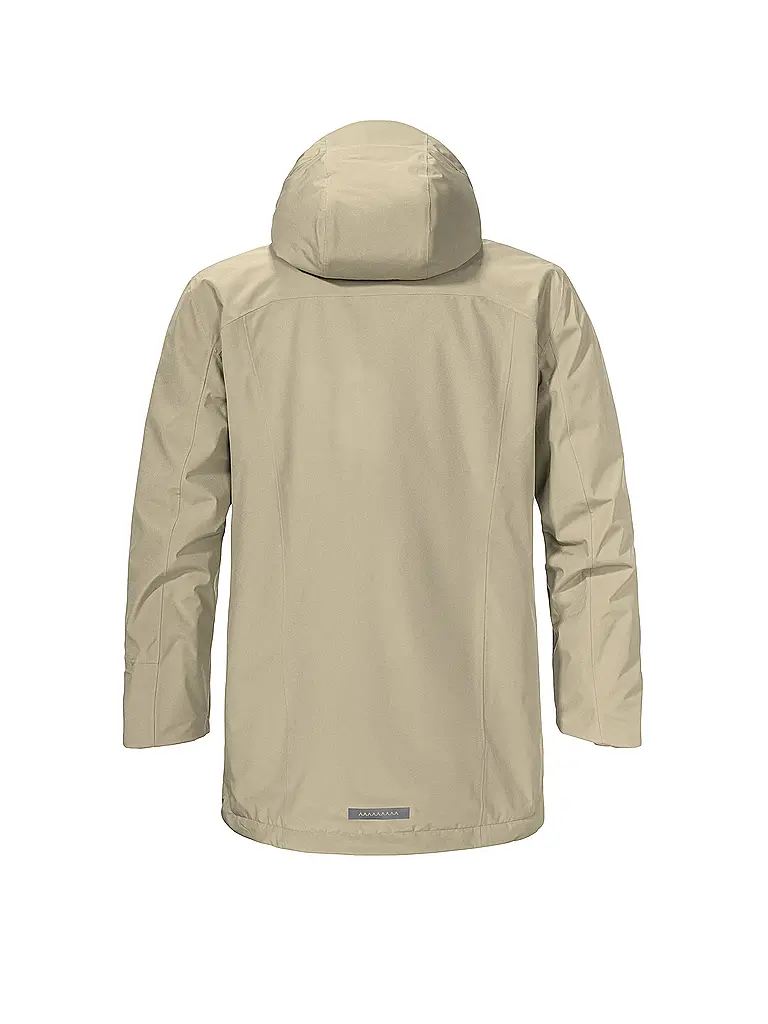 SCHÖFFEL | Herren WInterparka Malkay Hoodie | camel