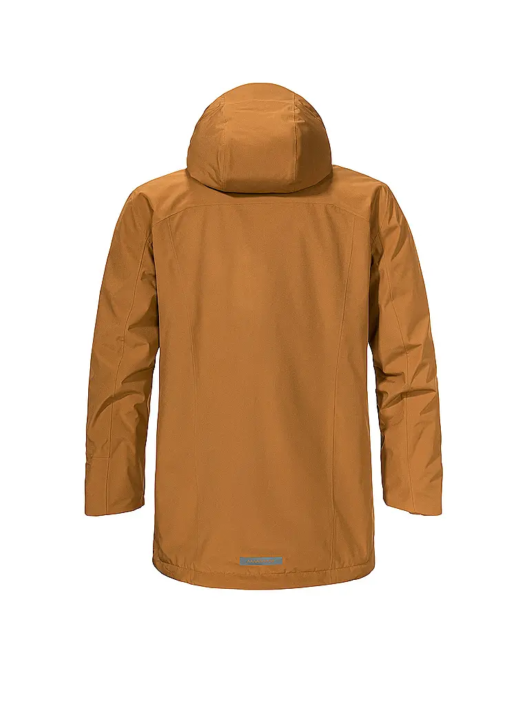 SCHÖFFEL | Herren WInterparka Malkay Hoodie | senf
