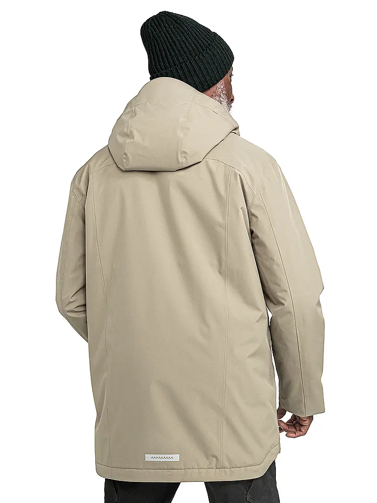 SCHÖFFEL | Herren WInterparka Malkay Hoodie | camel