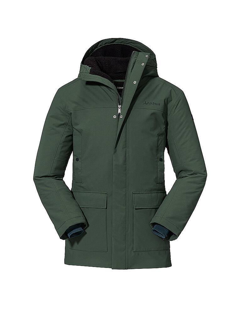 SCHÖFFEL | Herren Winterparka Rotterdam M | dunkelgrün