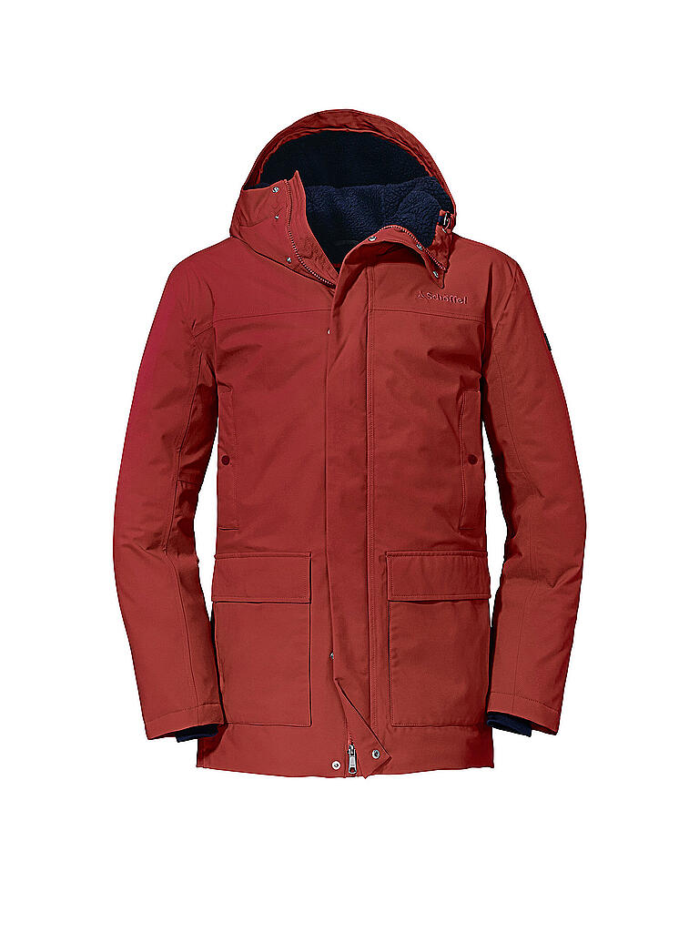 SCHÖFFEL | Herren Winterparka Rotterdam M | rot