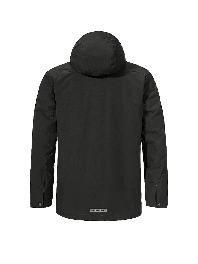 SCHÖFFEL | Herren Winterparka Style Borkol 3in1 Hoodie | schwarz