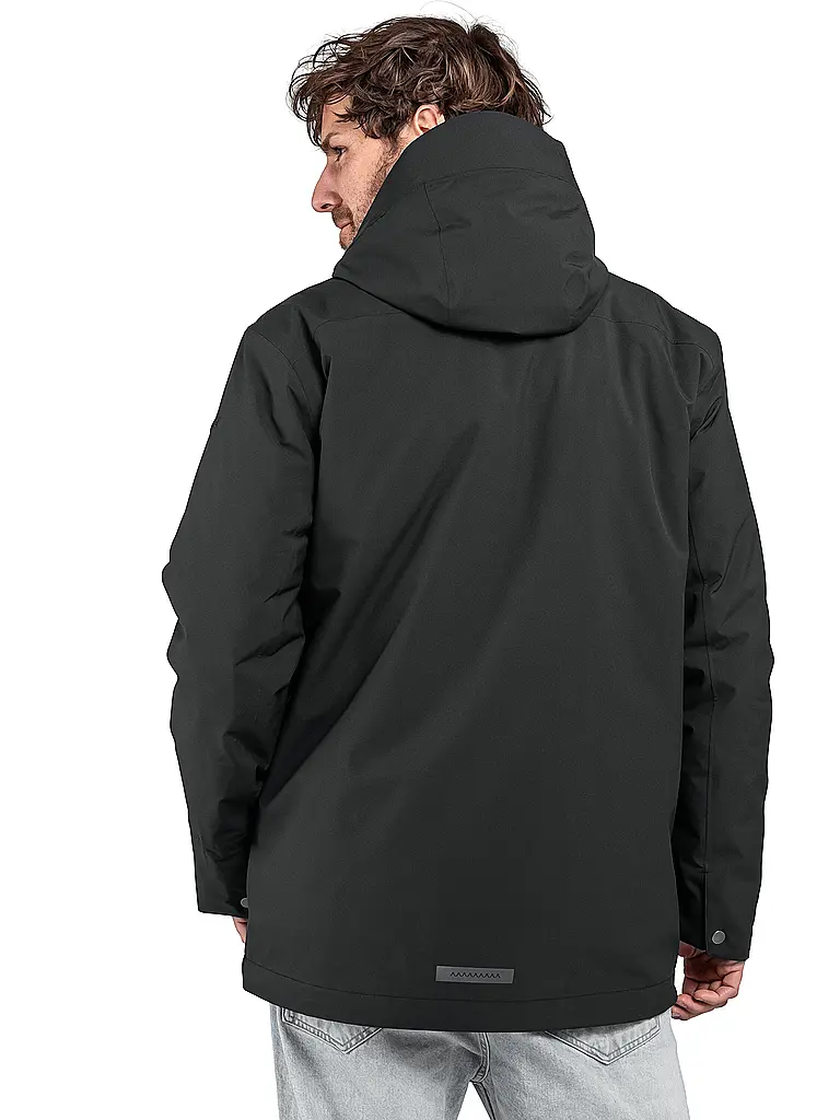 SCHÖFFEL | Herren Winterparka Style Borkol 3in1 Hoodie | schwarz