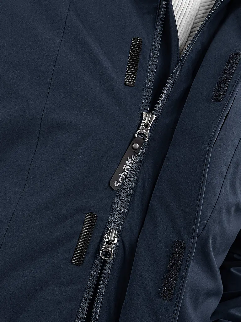 SCHÖFFEL | Herren Winterparka Style Borkol 3in1 Hoodie | dunkelblau
