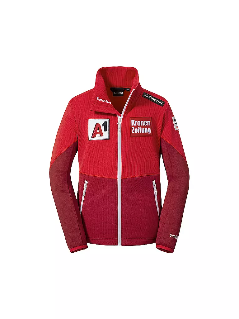 SCHÖFFEL | Kinder Fleecejacke Lodron K RT | rot